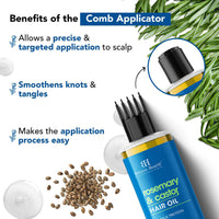 Thumbnail for Botanic Hearth Rosemary & Castor Hair Oil