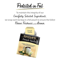 Thumbnail for Bigelow Tea French Vanilla Black Tea Caffeinated Freshness & Aroma Caffeinated