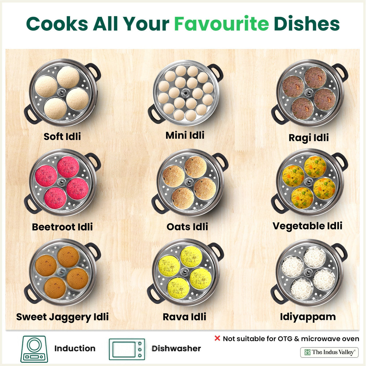 Veg Steaming Set, Tri