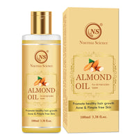 Thumbnail for Nuerma Science Pure Almond Hair Oil for Natural Hair Growth