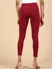 Thumbnail for Cotton Ankle-Length Leggings