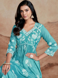 Thumbnail for Women Chikankari Embroidery Kurta