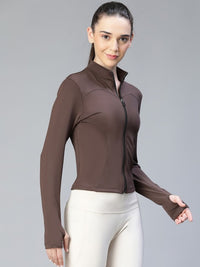 Thumbnail for Women Lightweight Crop Training or Gym Sporty Jacket