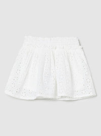 Thumbnail for girls-pure-cotton-flared-mini-skirts