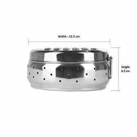 Thumbnail for Stainless Steel Spill Free Vegetable Grater with Storage Container
