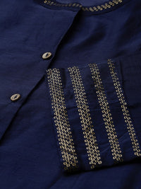 Thumbnail for Women Green Solid Anarkali Kurta