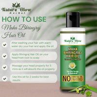Thumbnail for Nature Glow Herbal Bhringraj Oil