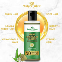 Thumbnail for Nature Glow Herbal Bhringraj Oil