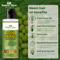 Thumbnail for Nature Glow Herbal Neem Hair Oil