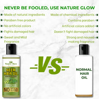 Thumbnail for Nature Glow Herbal Neem Hair Oil