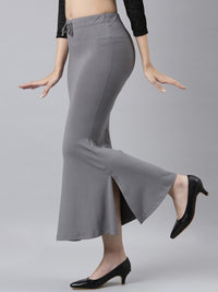 Thumbnail for Side Slit High-Rise Stretchable Viscose Saree Skirt