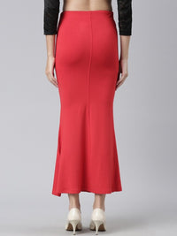 Thumbnail for Side Slit High-Rise Stretchable Viscose Saree Skirt
