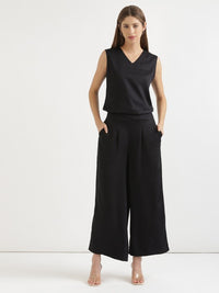 Thumbnail for Wide Leg Mid Rise Palazzos