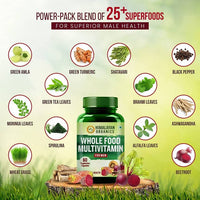 Thumbnail for Himalayan Organics Whole Food Multivitamin For Men Vegetarian Capsules