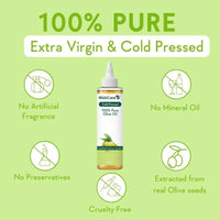 Thumbnail for Wishcare 100% Pure Cold Pressed Olive Oil & Badam Rogan Sweet Almond Oil Combo