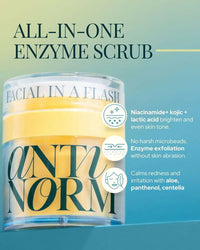 Thumbnail for Antinorm Bye Bye Blow Dry Hair Serum and Facial In A Flash Enzyme Scrub Combo