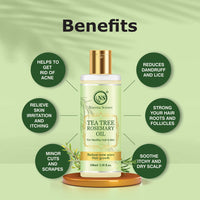 Thumbnail for Nuerma Science Tea Tree Rosemary Oil For Healthy Skin & Hair Growth