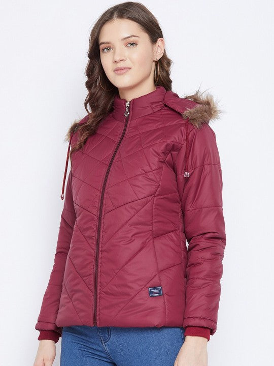 Women Mustard Insulator Puffer Jacket