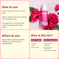 Thumbnail for PLIX The Plant Fix Hibiscus Frizz Control Serum