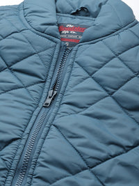 Thumbnail for Women Black Solid Quilted Jacket