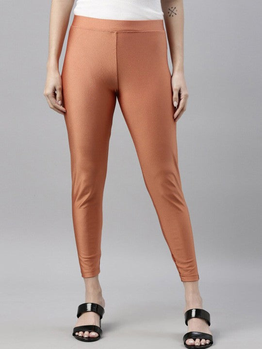 Shimmer Ankle-Length Leggings