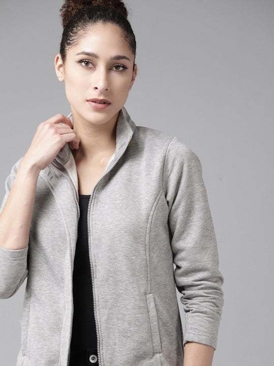 Women Black Solid Tailored Jacket