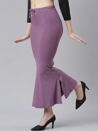 Thumbnail for Side Slit High-Rise Stretchable Viscose Saree Skirt