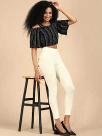 Thumbnail for Cotton Ankle-Length Leggings