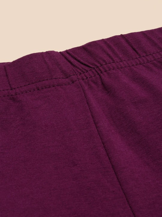Cotton Ankle-Length Leggings
