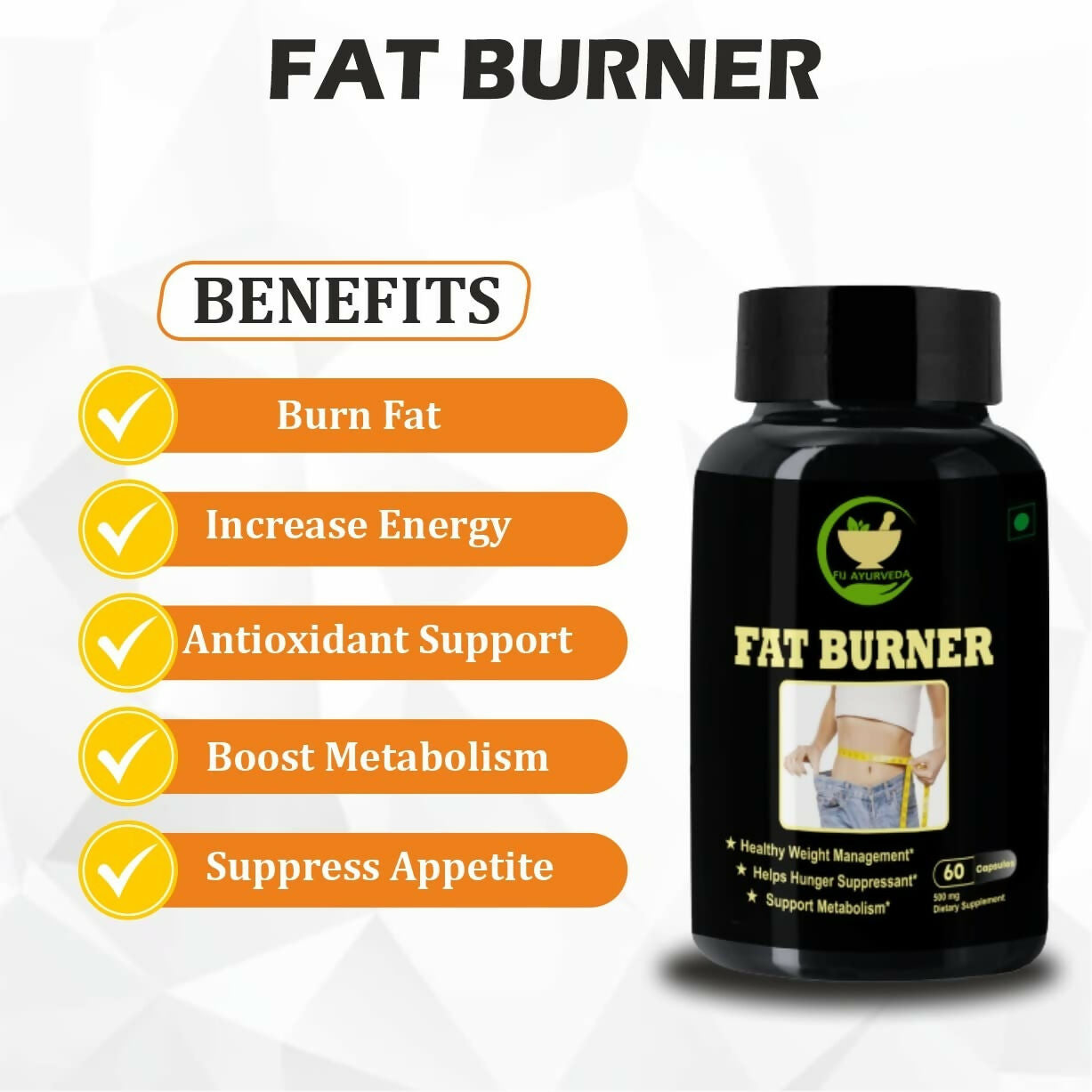 Fij Ayurveda Fat Burner Capsules