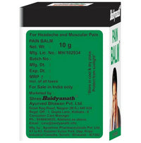 Thumbnail for Baidyanath Nagpur Pain Relief Balm