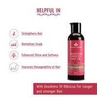 Thumbnail for Avimee Herbal Javakusum Hibiscus Hair Oil With Coconut, Amla, Pomegranate Seed Oil & Hibiscus Extract