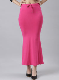 Thumbnail for Side Slit High-Rise Stretchable Viscose Saree Skirt