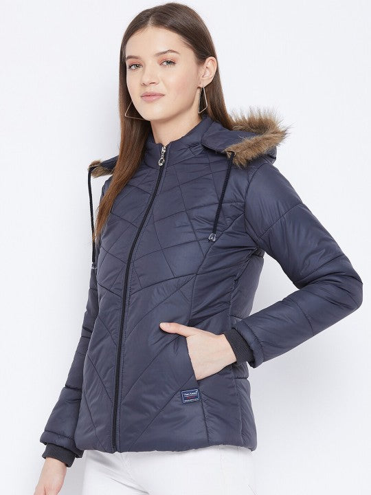 Women Mustard Insulator Puffer Jacket