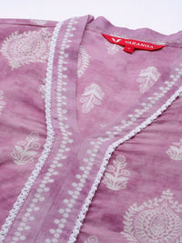 Thumbnail for Women Ethnic Motifs Printed Cotton Kurta