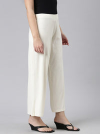 Thumbnail for Women Black Knitted Palazzos