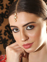 Thumbnail for Kundan-Studded-Maang-Tikka