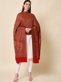 Thumbnail for Jamawar Woven Design shawl for women