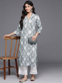 Thumbnail for Women Ethnic Motifs Printed Cotton Kurta