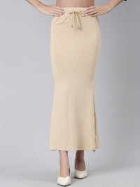 Thumbnail for Side Slit High-Rise Stretchable Viscose Saree Skirt