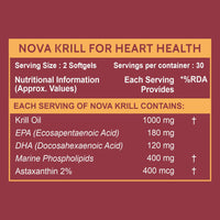 Thumbnail for Carbamide Forte Antarctic Krill Oil 1000mg Softgels