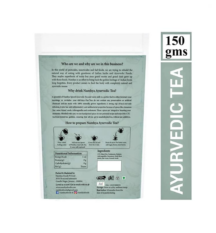 Namhya Ayurvedic Spiced Black Tea