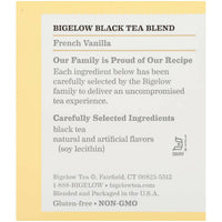 Thumbnail for Bigelow Tea French Vanilla Black Tea Caffeinated Freshness & Aroma Caffeinated
