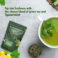 Thumbnail for Sorich Organics Spearmint Green Tea