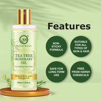 Thumbnail for Nuerma Science Tea Tree Rosemary Oil For Healthy Skin & Hair Growth