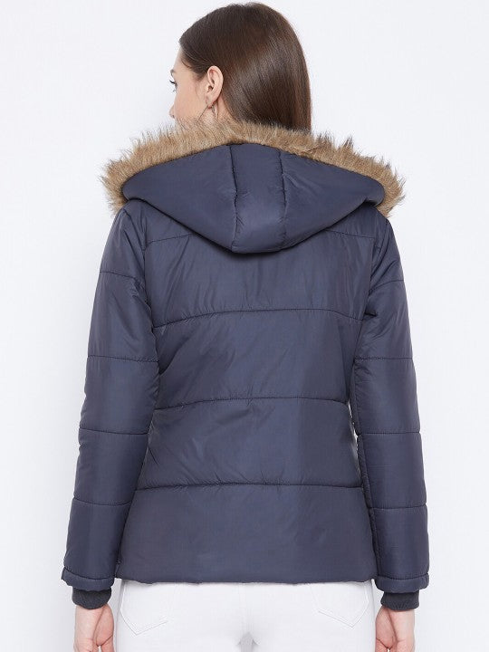 Women Mustard Insulator Puffer Jacket