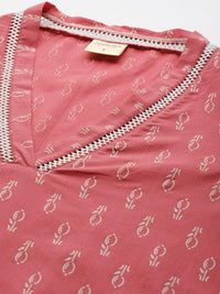 Thumbnail for ethnic-motifs-printed-kurta