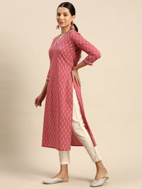 Thumbnail for ethnic-motifs-printed-kurta