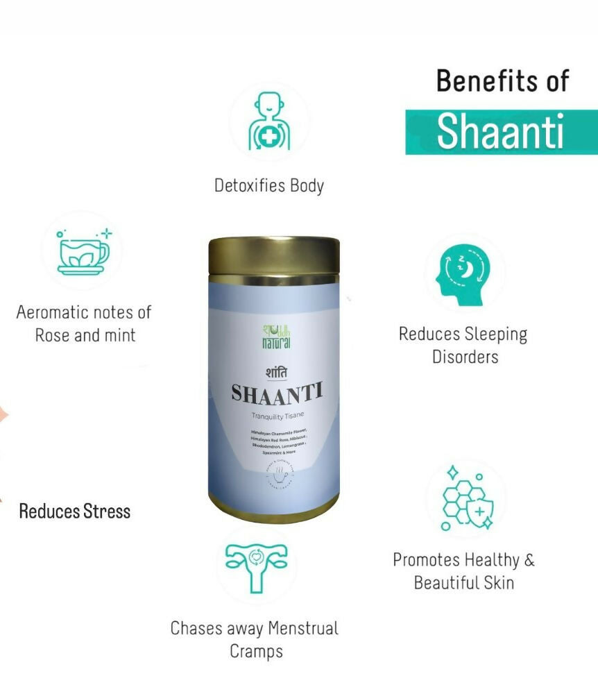 Shuddh Natural Calming Stress Relief Inside