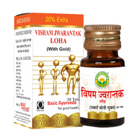 Thumbnail for basic-ayurveda-visham-jwarantak-loha-(with-gold)-tablet